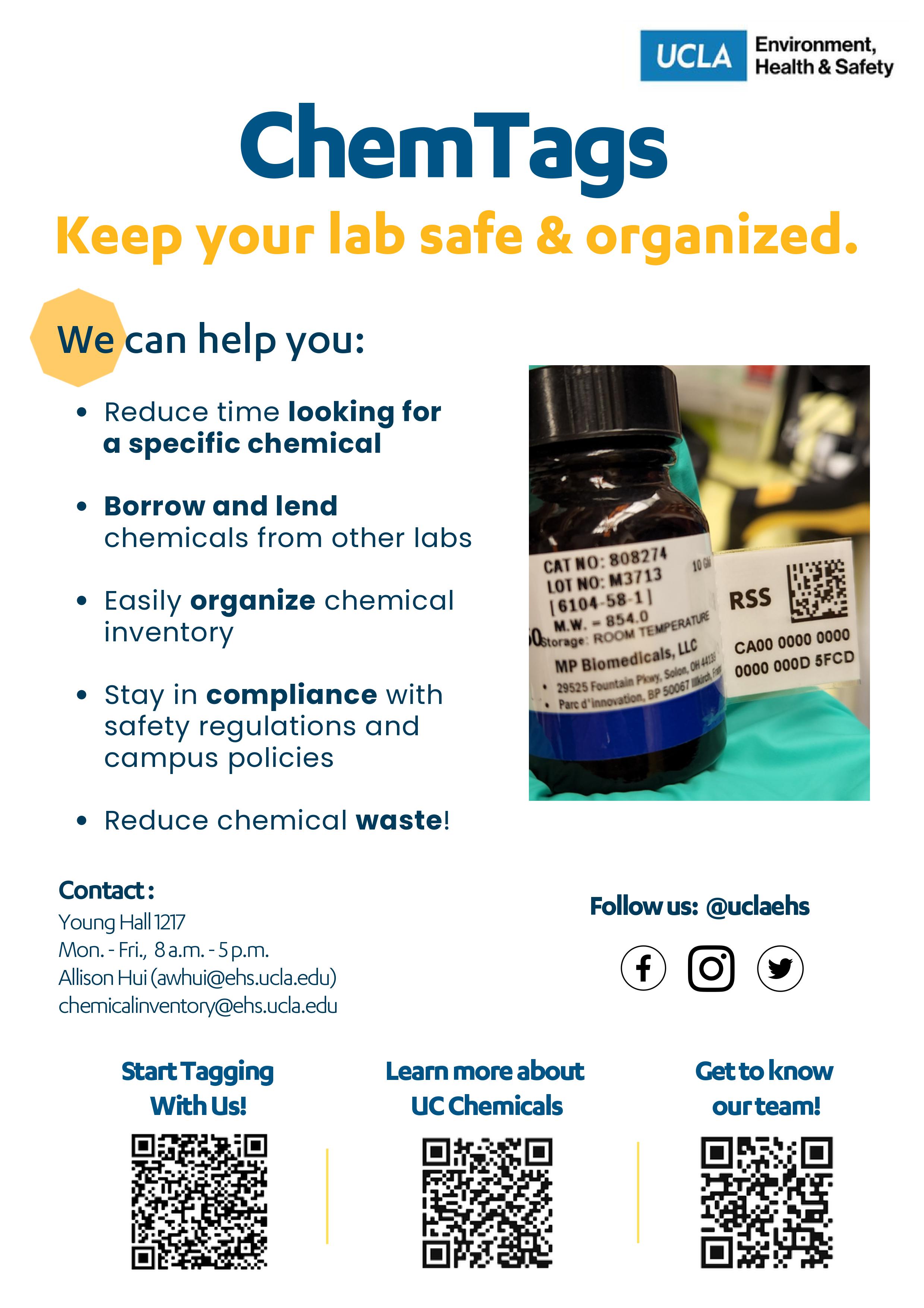 ChemTag Program Flyer