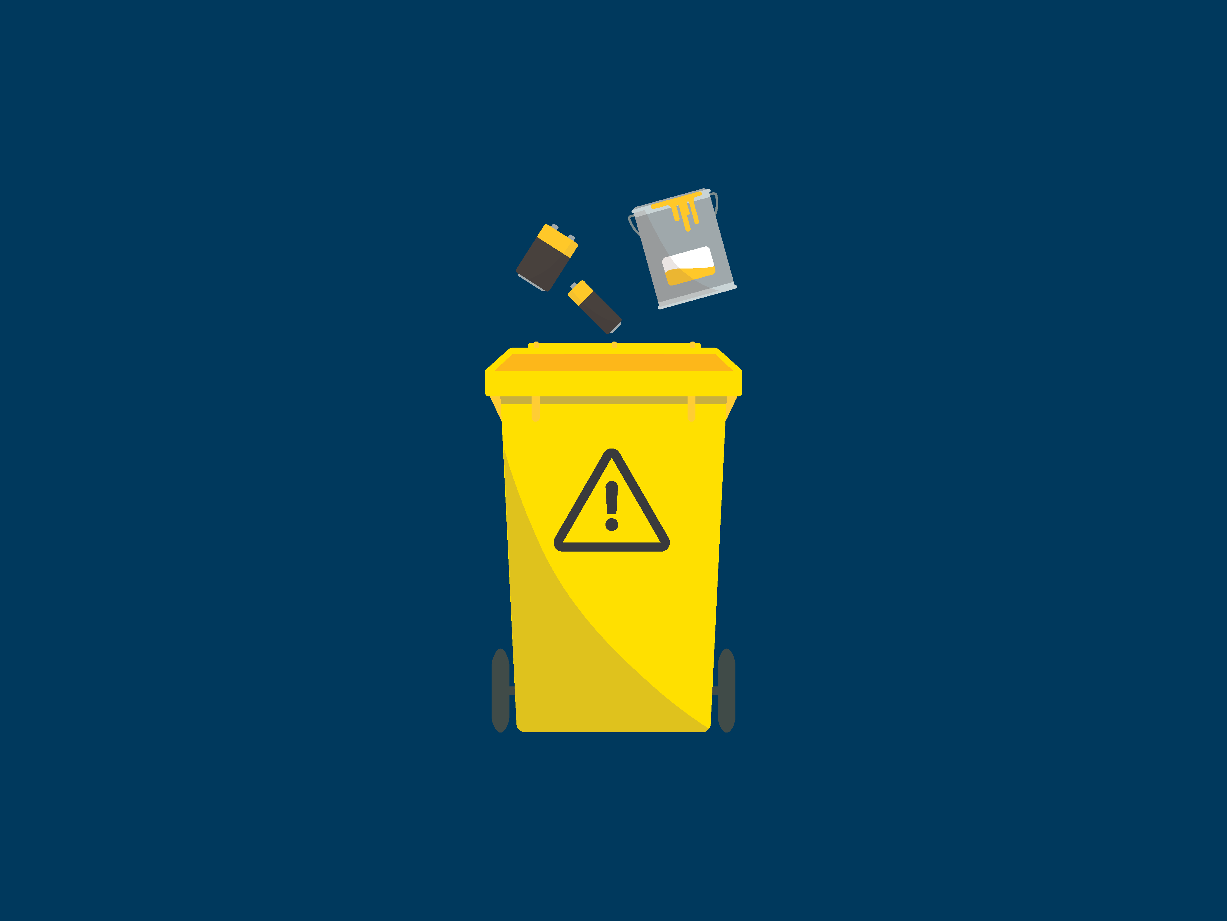 Hazardous Waste Icon