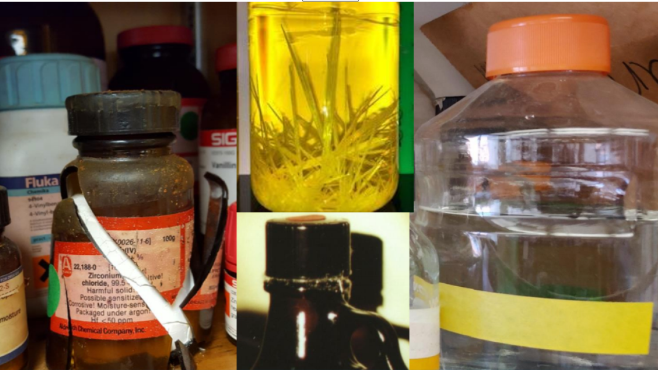 lab bottles 